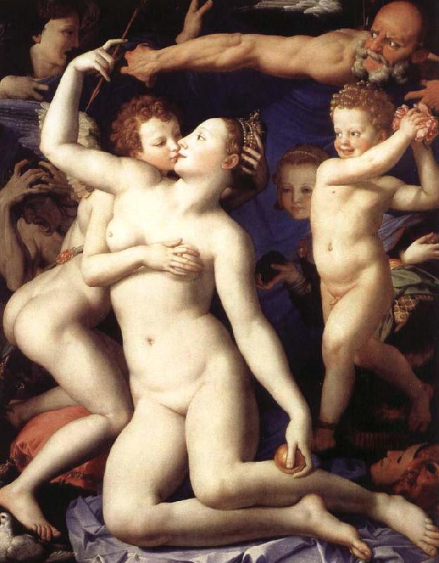 Agnolo Bronzino Venus and Cupid Sweden oil painting art